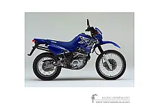 Adesivi per Yamaha XT600E 1999 - Blu • Yamaha Adesivi OEM