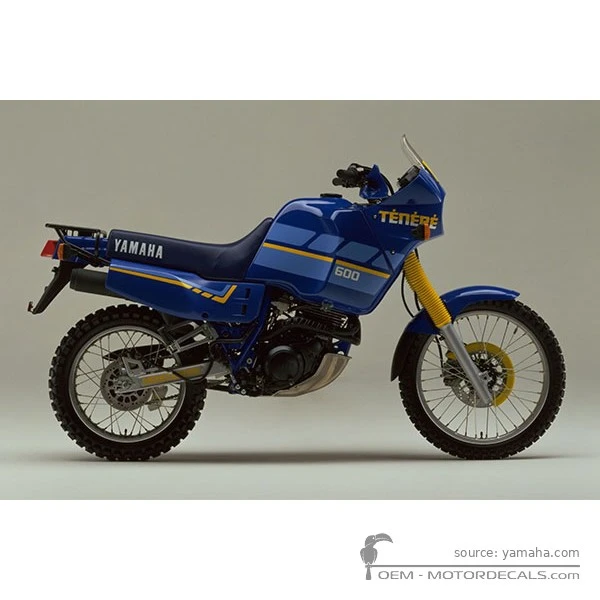 Stickers voor Yamaha XT600Z TENERE 1988 • Yamaha OEM Stickers