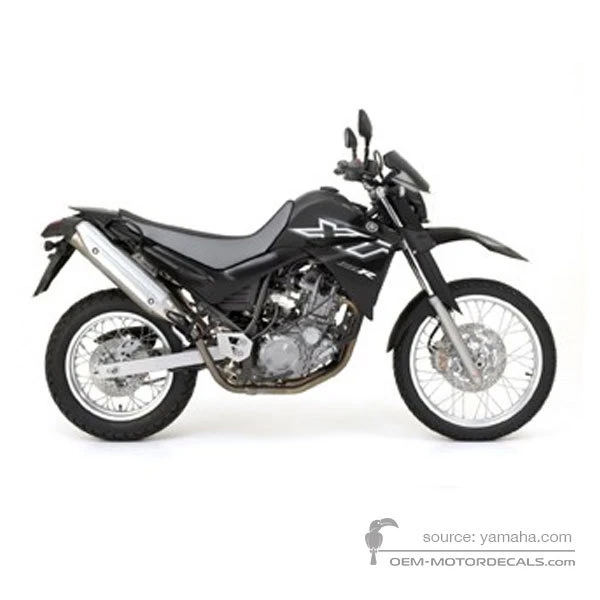 Autocollants pour Yamaha XT660R 2004 - Noir • Yamaha Autocollants OEM