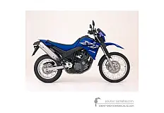 Aufkleber für Yamaha XT660R 2005 - Blau • Yamaha OEM-Aufkleber