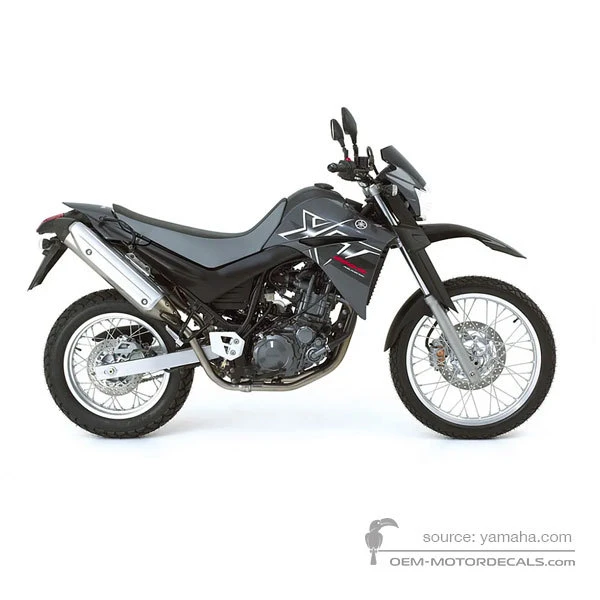 Decals for Yamaha XT660R 2006 - Gray • Yamaha OEM Decals
