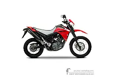 Aufkleber für Yamaha XT660R 2009 - Rot • Yamaha OEM-Aufkleber