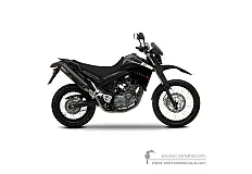 Aufkleber für Yamaha XT660R 2010 - Schwarz • Yamaha OEM-Aufkleber