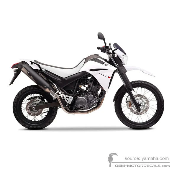 Decals for Yamaha XT660R 2011 - White • Yamaha OEM Decals