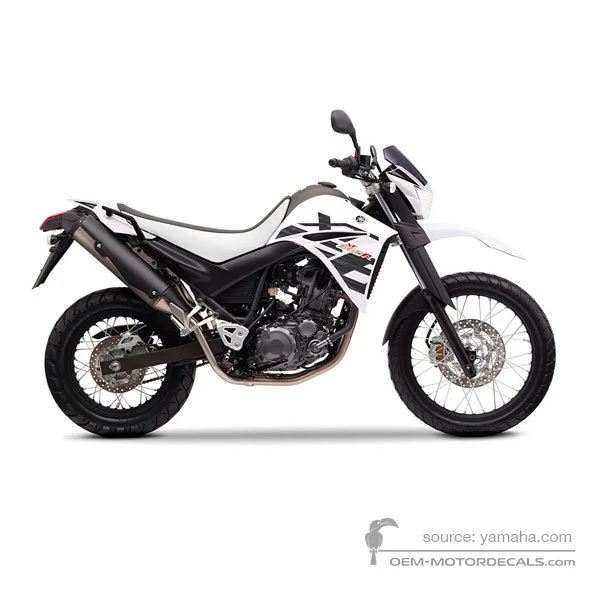 Stickers voor Yamaha XT660R 2014 - Wit • Yamaha OEM Stickers