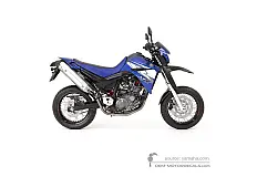 Stickers voor Yamaha XT660X 2005 - Blauw • Yamaha OEM Stickers