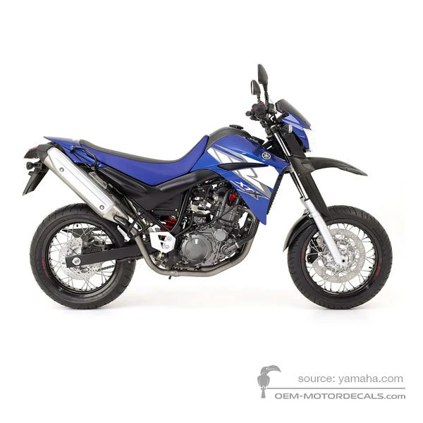 Stickers voor Yamaha XT660X 2004 - Blauw • Yamaha OEM Stickers