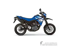 Pegatinas para Yamaha XT660X 2006 - Azul • Yamaha Pegatinas OEM