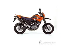 Autocollants pour Yamaha XT660X 2007 - Orangé • Yamaha Autocollants OEM