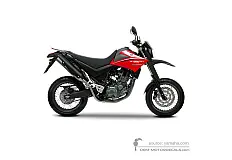 Aufkleber für Yamaha XT660X 2010 - Rot • Yamaha OEM-Aufkleber