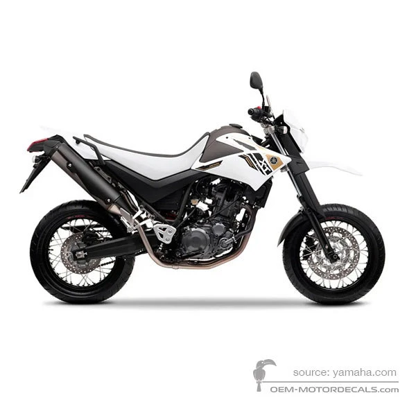 Aufkleber für Yamaha XT660X 2011 - Weiss • Yamaha OEM-Aufkleber