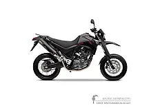 Naklejki do Yamaha XT660X 2011 - Czarny • Yamaha Naklejki OEM