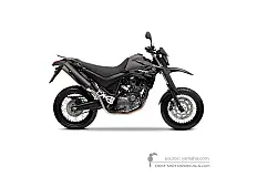Adesivi per Yamaha XT660X 2014 - Nero • Yamaha Adesivi OEM