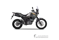 Decals for Yamaha XT660Z TENERE 2012 - Gray • Yamaha OEM Decals