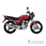 Yamaha YBR125 2006 - Red