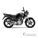 Yamaha YBR125 2007 - Black