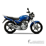 Yamaha YBR125 2009 - Blue