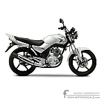 Yamaha YBR125 2009 - Gray