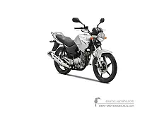Aufkleber für Yamaha YBR125 2010 - Grau • Yamaha OEM-Aufkleber