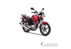 Naklejki do Yamaha YBR125 2010 - Czerwony • Yamaha Naklejki OEM