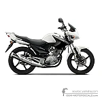 Yamaha YBR125 2014 - White
