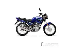 Decals for Yamaha YBR125E 2019 - Blue • Yamaha OEM Decals