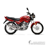 Yamaha YBR125E 2019 - Red