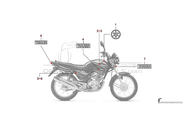 Yamaha YBR125E 2019 - Blue