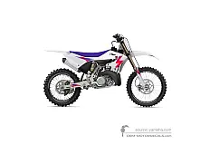 Decals for Yamaha YZ250 2024 Anniversary Edition - White • Yamaha OEM Decals