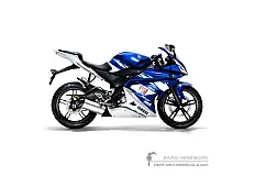 Stickers voor Yamaha YZF R125 2009 - Blauw • Yamaha OEM Stickers
