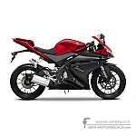 Yamaha YZF R125 2014 - Rojo