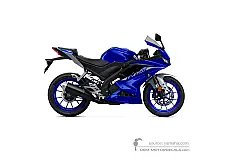 Autocollants pour Yamaha YZF R125 2020 - Bleu • Yamaha Autocollants OEM