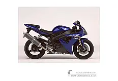 Stickers voor Yamaha YZF R1 2003 - Blauw • Yamaha OEM Stickers