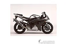 Autocollants pour Yamaha YZF R1 2003 - Argent • Yamaha Autocollants OEM
