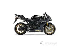 Adesivi per Yamaha YZF R1S 2006 - Nero • Yamaha Adesivi OEM