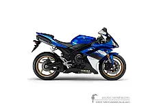 Stickers voor Yamaha YZF R1 2008 - Blauw • Yamaha OEM Stickers