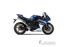 Decals for Yamaha YZF R1 2010 - Blue • Yamaha OEM Decals