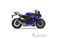 Pegatinas para Yamaha YZF R1 2017 - Azul • Yamaha Pegatinas OEM