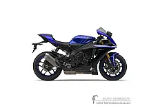 Aufkleber für Yamaha YZF R1 2019 - Blau • Yamaha OEM-Aufkleber