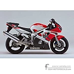 Yamaha YZF R6 2000 - Blanco