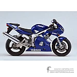 Yamaha YZF R6 2000 - Azul
