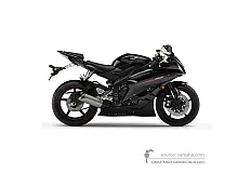 Stickers voor Yamaha YZF R6 2006 - Zwart • Yamaha OEM Stickers