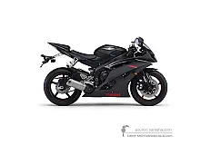 Adesivi per Yamaha YZF R6 2008 - Grigio • Yamaha Adesivi OEM