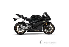 Autocollants pour Yamaha YZF R6 2010 - Noir • Yamaha Autocollants OEM