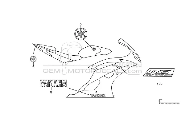 Yamaha YZF R6 2010 - Negro