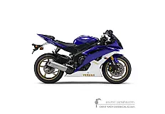 Aufkleber für yamaha YZF R6 2012 - Blau • Yamaha OEM-Aufkleber