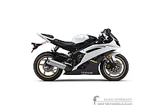 Aufkleber für Yamaha YZF R6 2013 - Weiss • Yamaha OEM-Aufkleber