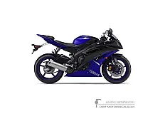 Stickers voor Yamaha YZF R6 2014 - Blauw • Yamaha OEM Stickers