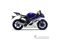 Adesivi per Yamaha YZF R6 2015 - Blu • Yamaha Adesivi OEM