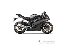 Stickers voor Yamaha YZF R6 2016 - Grijs • Yamaha OEM Stickers